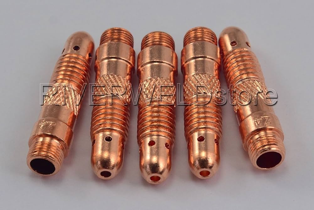Amazon | RIVERWELD 10個 TIGコレット本体 10N32 2.4mm SR DB